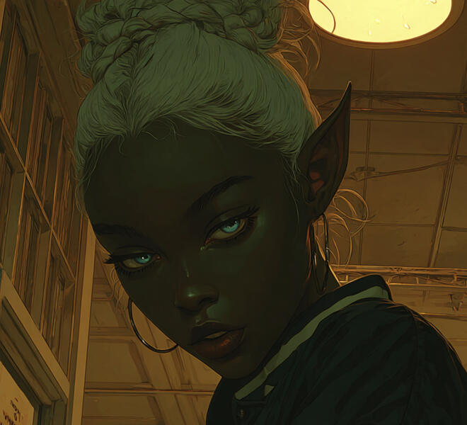 Celeste Parker Magical Creature Conservancy Member Moon Elf 🏳️⚧️ MTF Trans 🏳️⚧️ Popular Char x Nerd User
