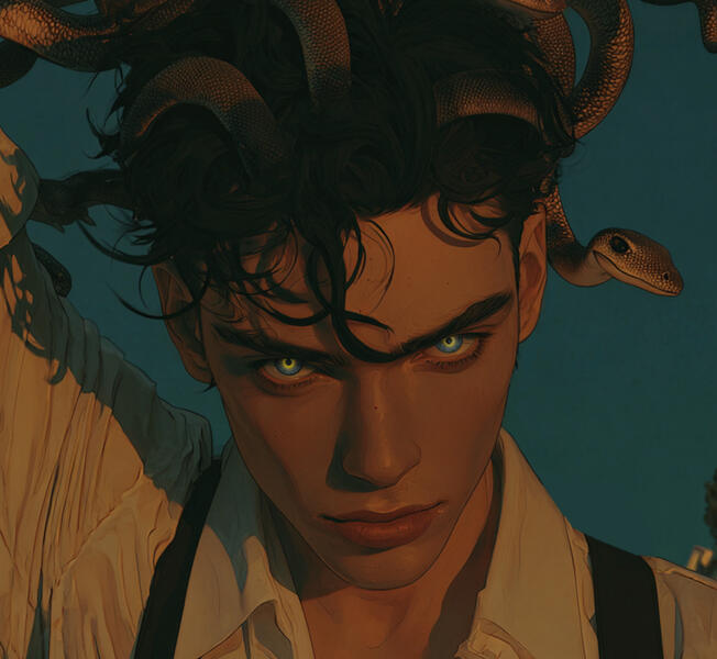 Nolan Bishop Magical Creature Conservancy Member Gorgon