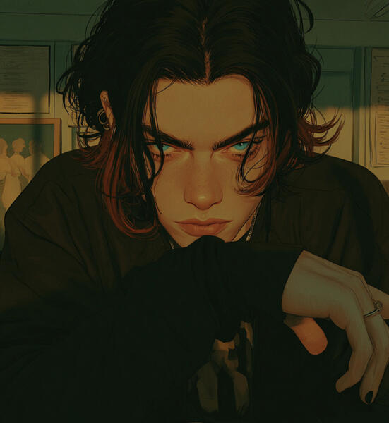 Mason Sullivan Cringy edgelord High school student social rejects friend group