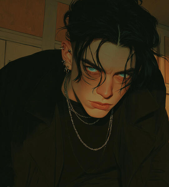 Tobias Grimshaw High school Student Wannabe bad boy social rejects friend group